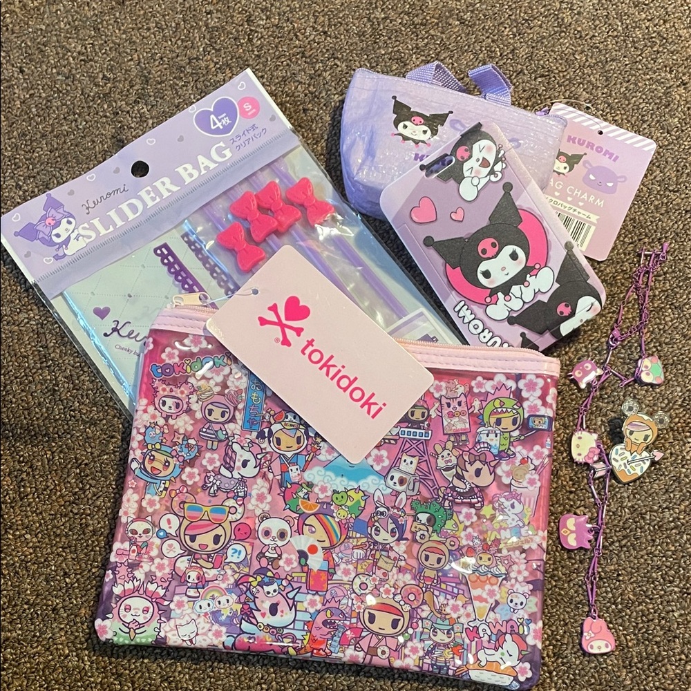 KUROMI TOKIDOKI HELLO KITTY BUNDLE